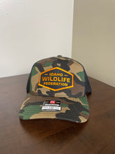 Load image into Gallery viewer, Camo IWF Hat with Hexagon Patch
