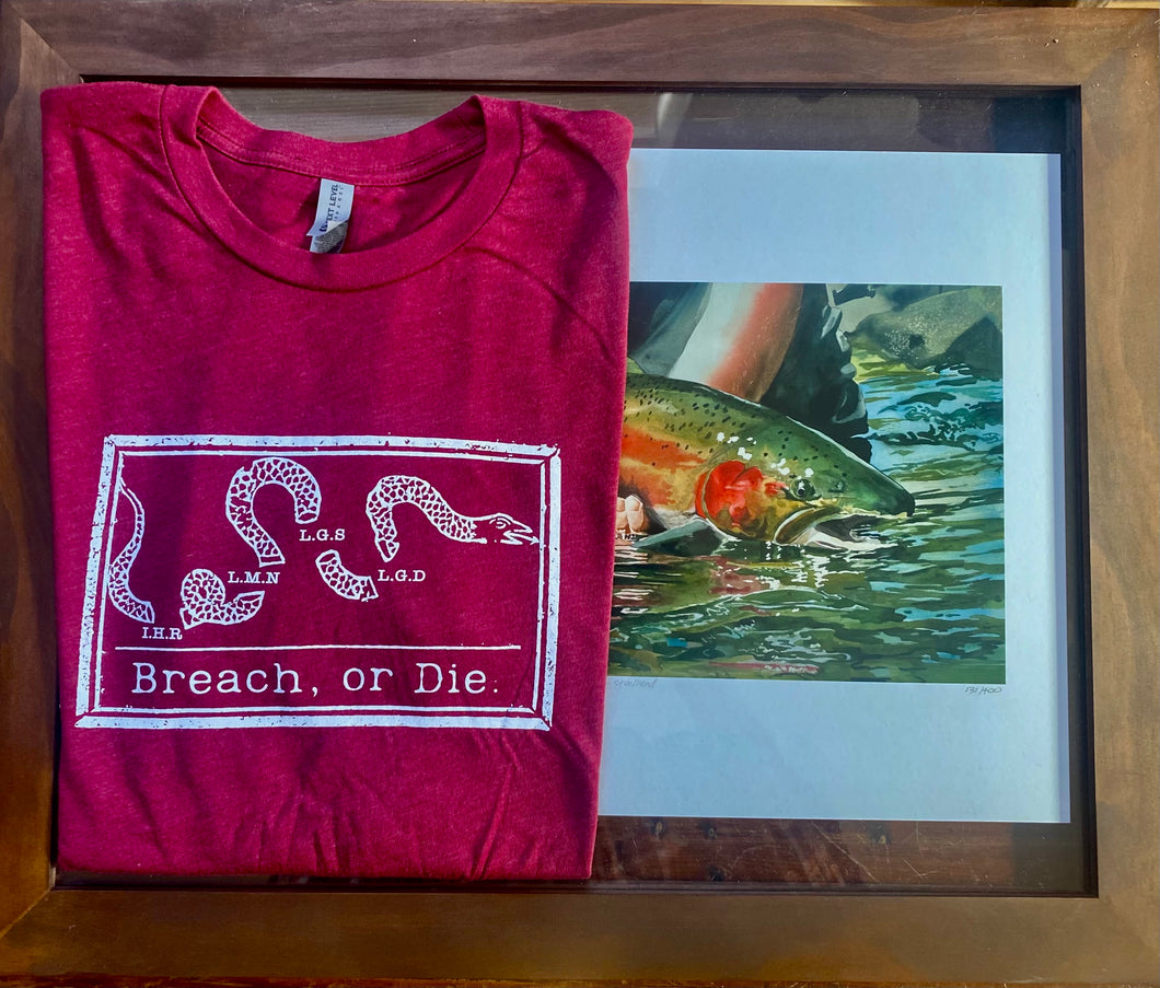 Breach or Die: Lower Snake River Dam Breach Campaign Tee